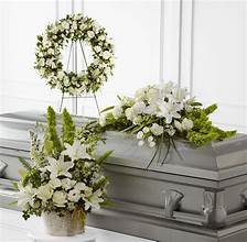 Custom Funeral Flower Design