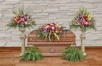 Custom Funeral Flower Design